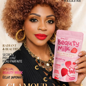 Beauty Milk Strawberry — Collagène Japon